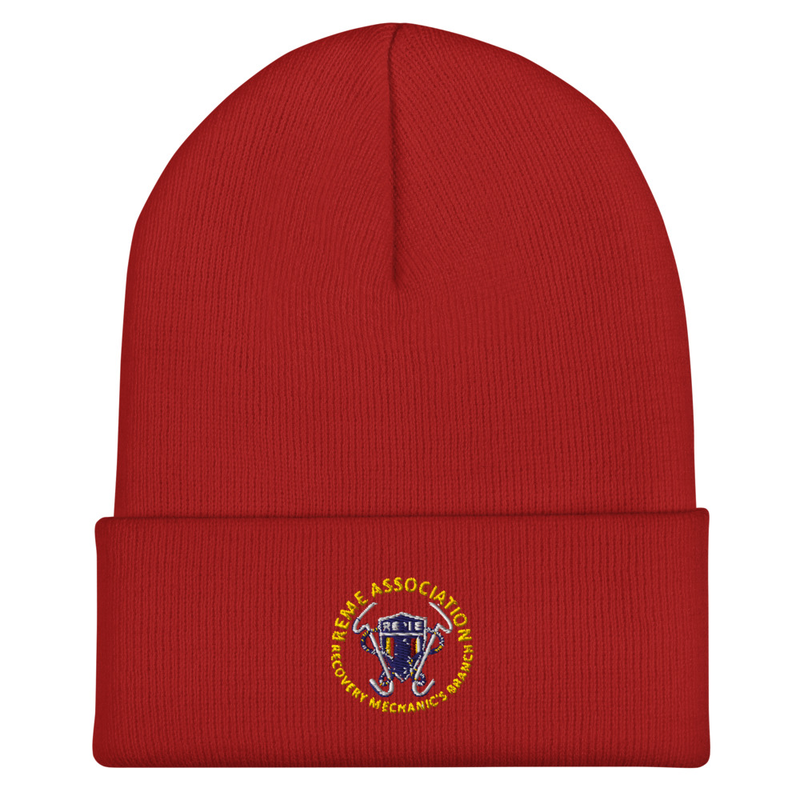 Branch Beanie — Red