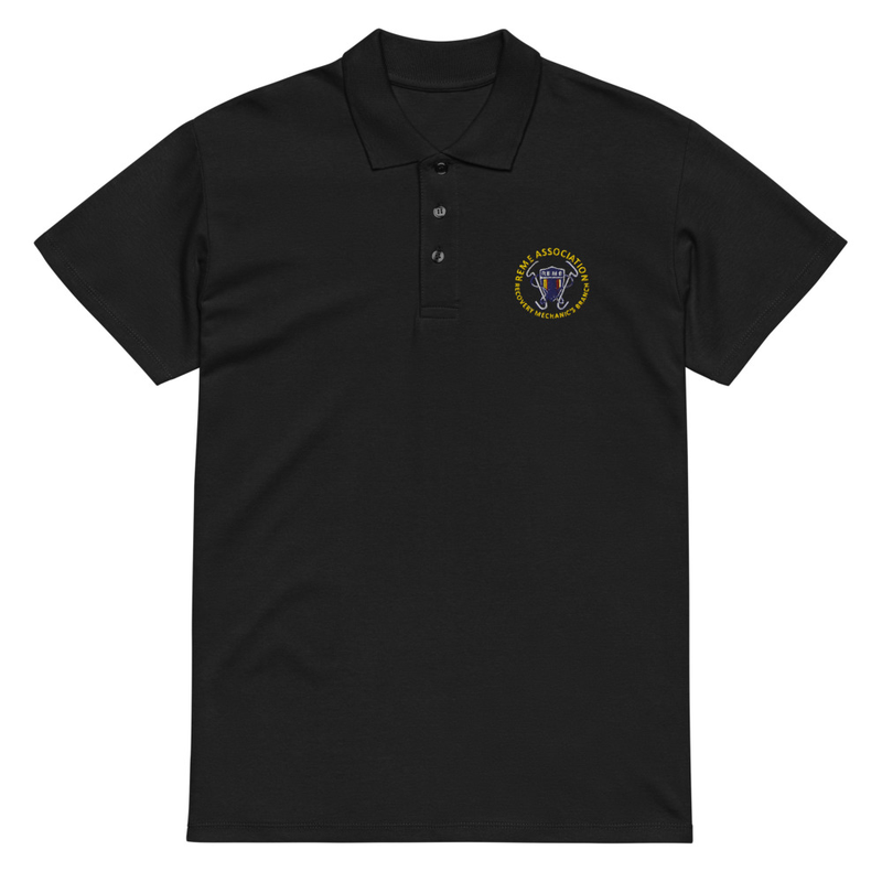 Premium branch polo shirt — Black