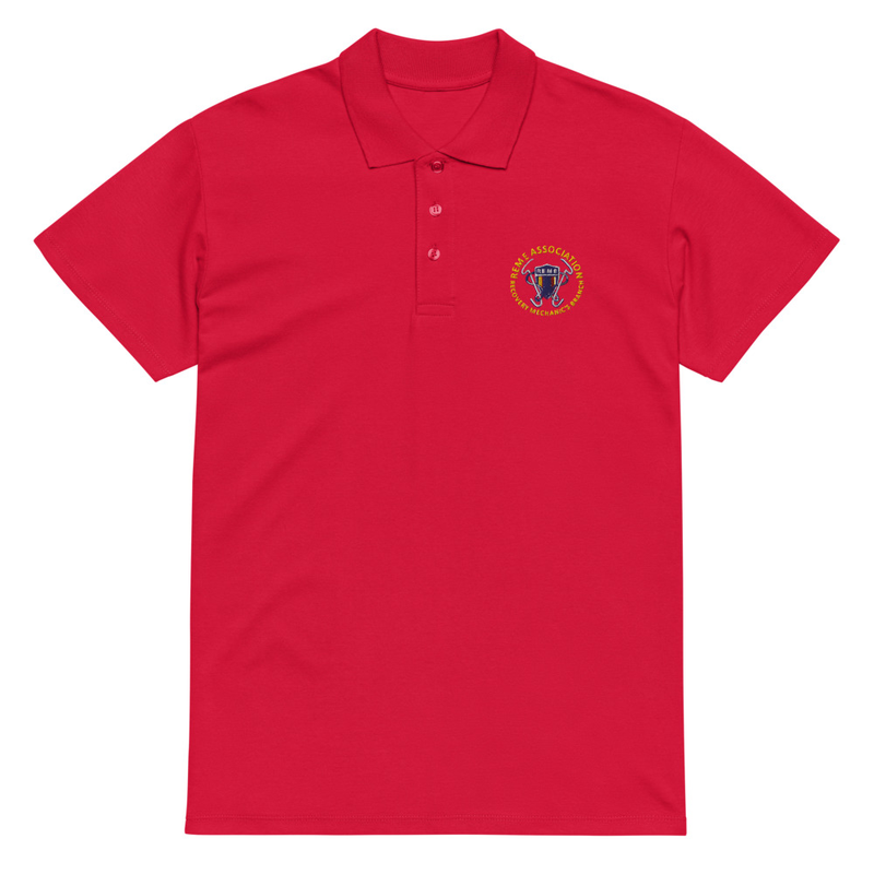 Premium branch polo shirt — Red