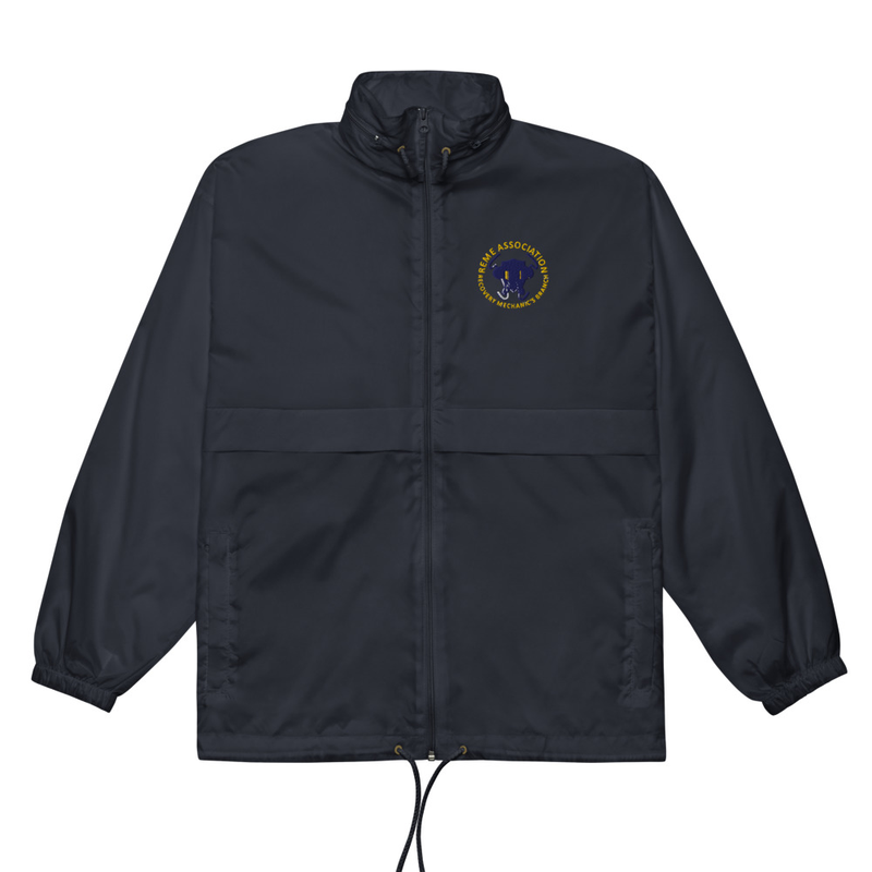 Branch Unisex windbreaker — Navy